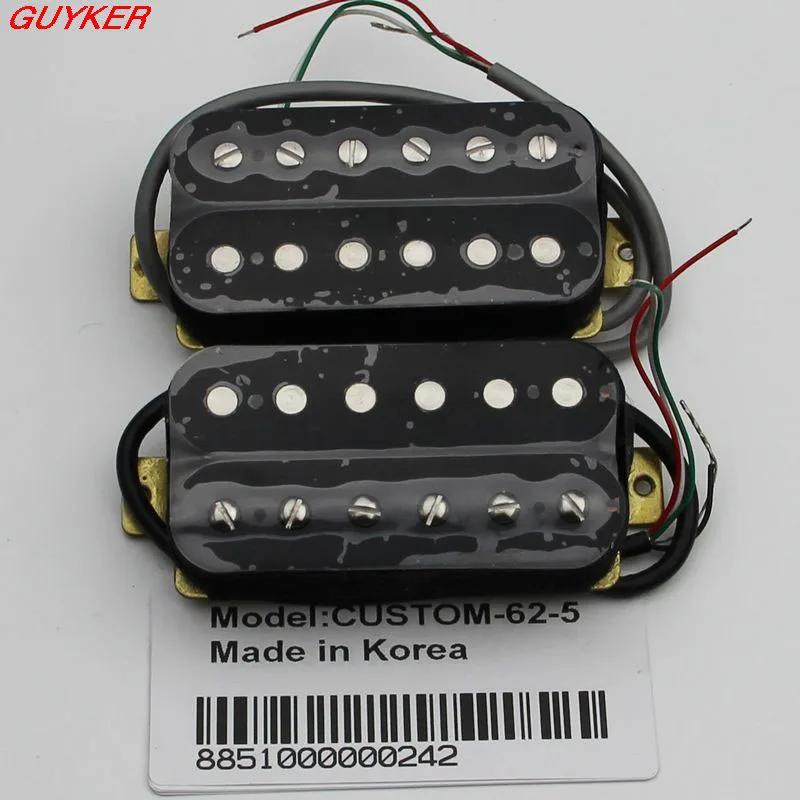 Um novo conjunto de captador Humbucker Guitar, ponte do pescoço e preto, cinco linha, Open Double Pickup Set - Image 1