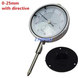 Indicador de discagem precisa com Lug, Gauge Micrômetro, Caliper Table, Ferramentas de medição, 0-10mm, 0-25mm, 0-30mm, 0,01mm - Image 3