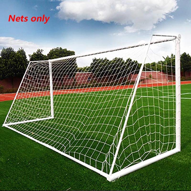 Rede do objetivo do futebol da malha, acessórios do futebol, treinamento, prática, fósforo, aptidão, nets somente, exterior, 3x2m - Image 1