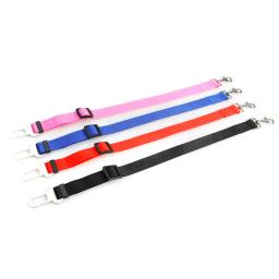 Cinto de segurança para assento de carro, Coleira do cão, Fivela Trelas para cão, Cinto de viagem ajustável, Dog Collar Connector - Image 4