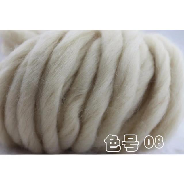 Fios Grossos de Lã Merino para Tricô e Crochê: Alta Qualidade a Preço Acessível para Mantas e Malhas de Inverno 220