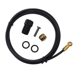 Mangueira hidráulica de freio a disco, mtb, bicicleta, com agulha, cabos de bicicleta, habitação, banjo, conjunto para shimano bh90 xt m785 m8000 m9000 m985 - Image 3