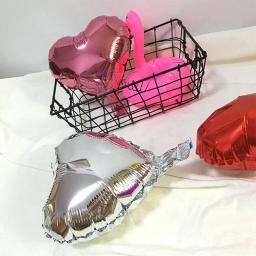 Balões infláveis de alumínio de 10 polegadas, balões de coração, amor, estrela, casamento, de aniversário, decoração de festa, suprimentos, 10 peças - Image 3