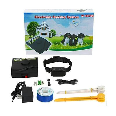 Cerca do cão elétrico no chão, Recarregável Pet Training Collar, Receptores Pet Sistema de Contenção, W-227B - Image 1