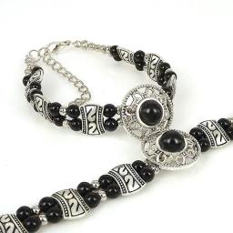 Pulseira de pedras naturais para homens e mulheres, vertente artesanal, punho de charme, pulseira, joias, 4 cores, 2022 - Image 3