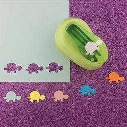 1 ''/2.4cm perfurador em forma de tartaruga, perfurador de artesanato para scrapbooking, cortador de papel para crianças, ferramenta de gravação em relevo - Image 1