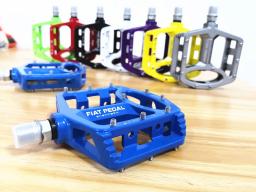 Pedal de bicicleta com plataforma de magnésio, peças de acessório para bicicleta de estrada, ultraleve, 7 cores, mtb - Image 3
