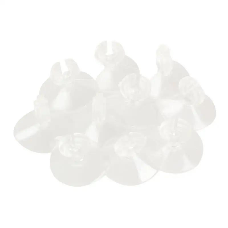 Ventosa de silicone para aquário, suporte por sucção para tubo de bomba de tanque de peixes 4/6mm, suprimentos aquáticos para animais de estimação com 10 peças - Image 1