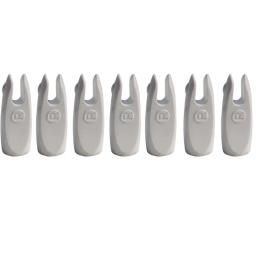 30 peças flecha de plástico 1/4, acessório para eixo de flecha de bambu para caça e cauda de 6.2mm - Image 5
