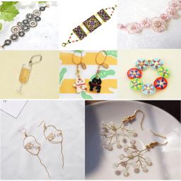 Kit de contas de vidro artesanais de 3mm, mini contas coloridas para fazer joias, colares, pulseiras, brinco, bijuteria, artesanato diy, contas de vidro - Image 5