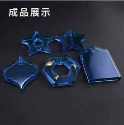 Molde de resina para artesanato, formas decorativas transparentes de flores secas com pingente de resina epóxi para bijuterias - Image 4