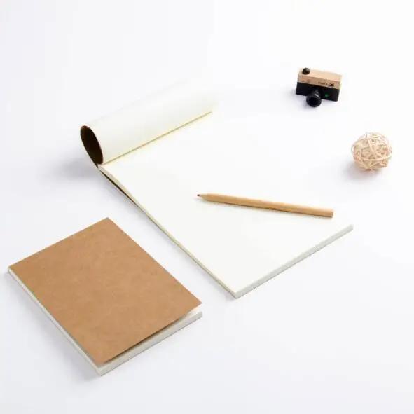 Caderno Espiral Kraft: Diário Versátil para Planejamento, Desenho e Escritório