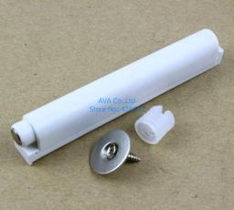 Ímã para abrir o sistema para armário de cozinha, amortecedor para porta de armário de cozinha, tampão para pegar porta mais próximo sem alça (opcional:: branco/cinza) - Image 2