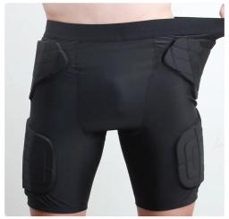 Undershort de compressão acolchoado para homens, Proteção Undershort, Melhor para basquete, Futebol, Hóquei, Ciclismo, Patinação no gelo, Contato Esportes - Image 5