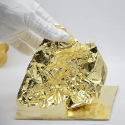 Folhas de papel para arte artesanal, folhas de imitação de ouro/prata/cobre com 100 peças para folha de papel folha dourada para decoração de artesanato faça você mesmo - Image 6