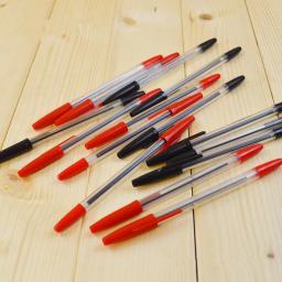 Colorido Conjunto de Caneta Esferográfica, Kalem Simples, Prático Caneta Material, Canetas Escolar, Stylo Papelaria, 50 pcs - Image 3