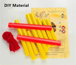 Panflauta de Plástico ABS infantil, Panflauta DIY, Música Pan Flauta, Panpipes Instrumentos Musicais para Crianças e Estudantes, 8 PCs - Image 3