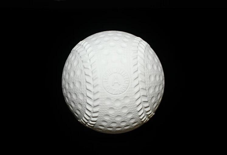 Beginner Rubber Soft Safety Baseball Ball, Treinamento, Criança, Homens Jovens, Mulheres, Seguro, 3 Tamanhos de Escolha, 1 Peça - Image 1