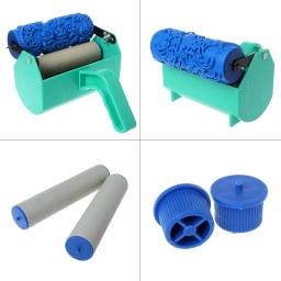Máquina de pintura para decoração de parede, 5 tamanhos, cor única, ferramenta de pintura de rolo, padrão 3d, ferramentas de pintura de papel de parede - Image 4