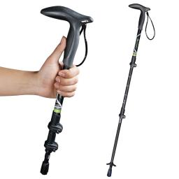 Bastões de fibra de carbono para caminhada, guia telescópico, ultraleve para caminhada, guia nórdico - Image 6