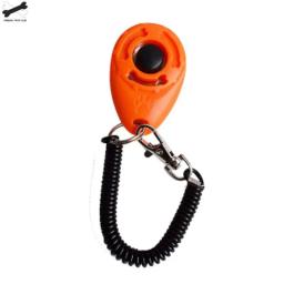 Pulseira de plástico para treinamento de cães, para animais de estimação, gato, clique em treinador, correia de pulso ajustável, chaveiro 23, 1 peça - Image 5