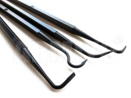 Armiyo-airsoft dupla terminou nylon pick set, ferramenta de limpeza, cano da arma, acessórios, comprimento 205mm, 4 pcs/set - Image 3
