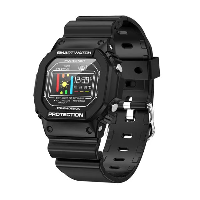 Relógio Inteligente HD com Bluetooth, Monitor de Pressão Arterial e Frequência Cardíaca, Modo Esportivo para Smartphones Android, iOS, Samsung e Motorola