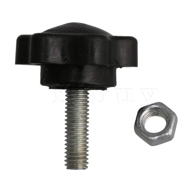 Montagem de Suporte para Instrumentos Musicais com Parafuso - Peças de Reposição em Preto