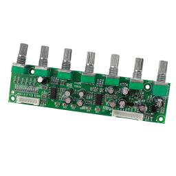 GHXAMP-5.1 Pré-amplificador, Tone Canal Independente, Volume e Baixo, Ajuste de Freqüência, 6 Way para Amplificador, DIY, DC 12-24V, Novo - Image 4