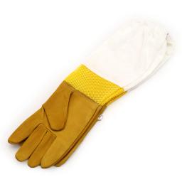Luvas de proteção, Rede de pele de cabra ventilada, Mangas compridas, Equipamentos e ferramentas, 1 par - Image 3