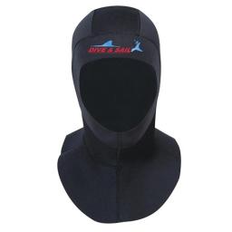 Touca de mergulho de neoprene 3mm, equipamento de mergulho com alça de ombro, chapéu, capa de pescoço, natação, mergulho quente, proteger o cabelo - Image 2