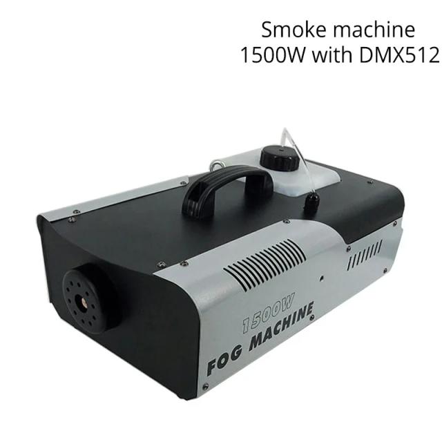 Máquina de Fumaça RGB com Controle Remoto 1500W para Casamentos e Festas de Halloween
