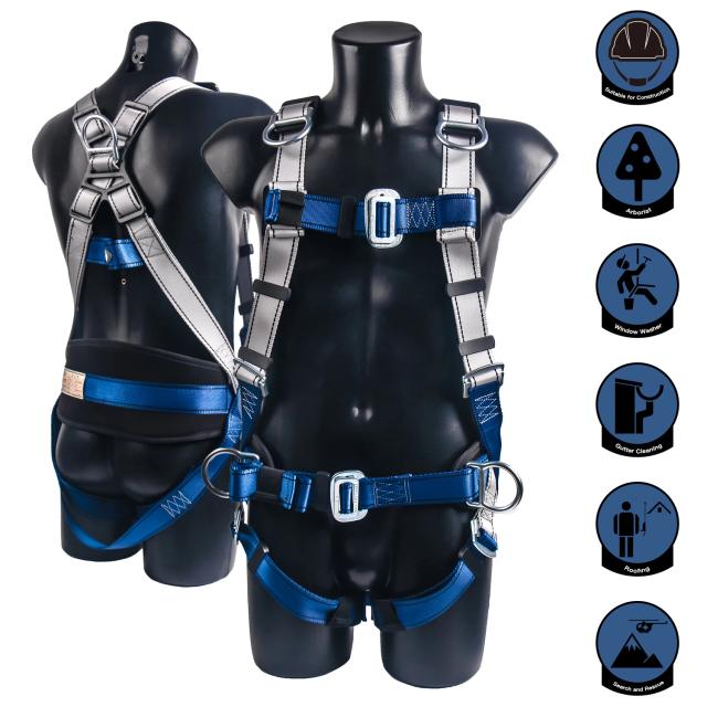 Cinto de Segurança Profissional para Escalada em Alta Altitude com Proteção Completa Anti-Queda