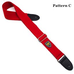 Ajustável Pure Cotton Guitar Strap, cinto, elétrico, acústico, Folk, guitarra Peças e acessórios - Image 4