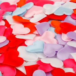 100 Pçs/lote 15-35mm Esponja Em Forma De Coração Confetti Jogando Pétalas Para O Casamento Dia Dos Namorados Presente Home Decor Decoração - Image 5
