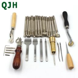 Conjunto de ferramentas para artesanato, conjunto de acessórios para costura, escultura em couro, material em pvc - Image 4