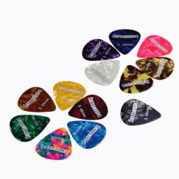 1 conjunto de acessórios para guitarra + capotraste + 3 peças de palhetas correias para violão clássico folk alça colorida - Image 3