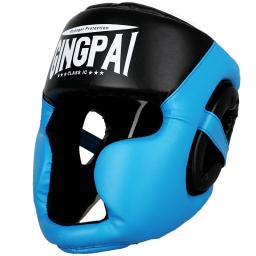 Capacete de boxe vermelho, adulto, crianças, treinamento, muay thai, protetor de cabeça, de alta qualidade, protetor de cabeça, capacetes de boxe, chapéu azul - Image 4
