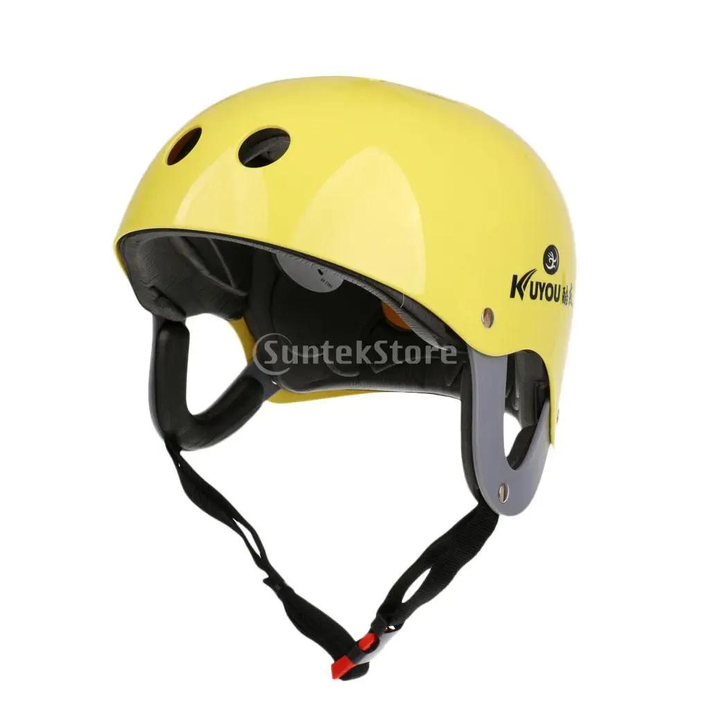 Capacete de segurança ajustável com certificação ce, proteção para esportes aquáticos, kite acordar, caiaque, circunferência de cabeça 57-62cm - Image 1