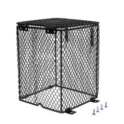 Aquecedor réptil guarda lâmpada de aquecimento gabinete gaiola protetor malha metal capa da lâmpada - Image 3