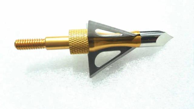 Kit de 12 Pontas de Flecha em Aço Inoxidável para Arcos Composto e Recurvo - Acessórios de Caça Broadhead