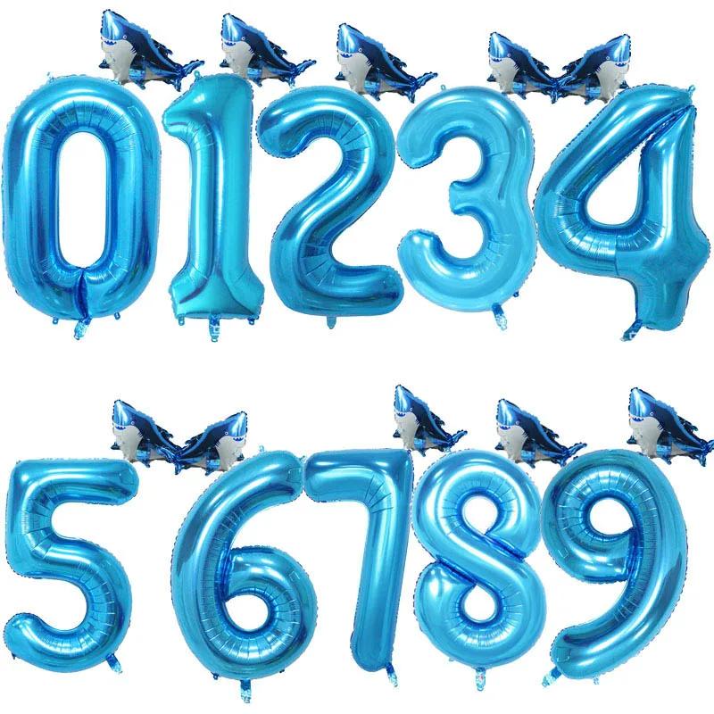 Balões laminados de arco-íris com coroa de ouro, 2 tamanhos, 32 ou 32 unidades, para festa de aniversário, decoração de coroa de unicórnio - Image 1