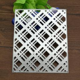 Moldes de corte de metal estêncil artesanato antigo oco grade de gravação em relevo para decoração de cartão de scrapbooking diy - Image 1