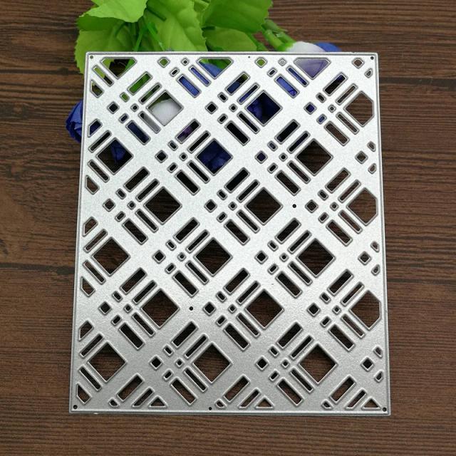 Moldes de Corte de Metal para Artesanato: Estêncil Oco e Gravação em Relevo para Decoração de Cartões DIY