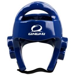 Metade Coberta Karatê Chapelaria para adultos e crianças, artes marciais Head Gear, Boxe Soft Capacete, Sparring Head Guard, protetor de rosto, MMA, macio - Image 4