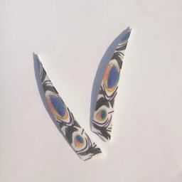 Pena de pavão para arco e flecha, escudo para arco e caça 20 peças - Image 6