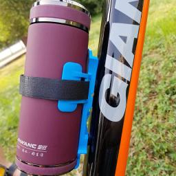 Porta-garrafas de água ajustável para mountain bike, 4 cores, mtb, road bike, bmx - Image 5