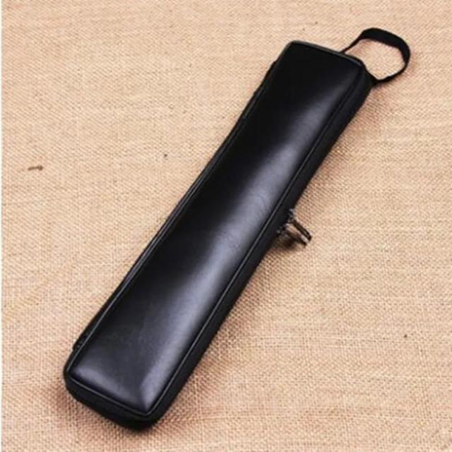 Bolsa Portátil de Alta Qualidade para Flauta - Zíper Duplo, Capa PU e Proteção à Prova de Choque, Ideal para Flautas de Chave C-Dig