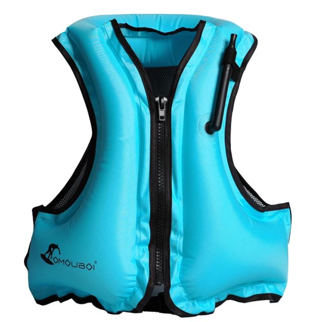 Colete Salva-Vidas Inflável para Adultos - Jaqueta Flutuante para Snorkeling e Esportes Aquáticos