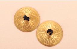 2 pares de címbalos para dança do ventre, padrão de grão de cobre puro, acessórios para dança do ventre - Image 4
